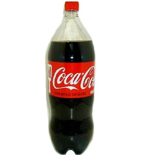 coca cola soda 2 ltr -- 8 per case