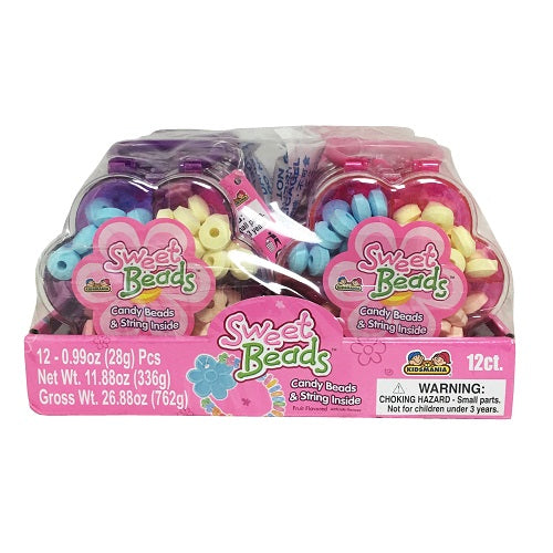 sweet beads candy beads w- string -- 12 per box