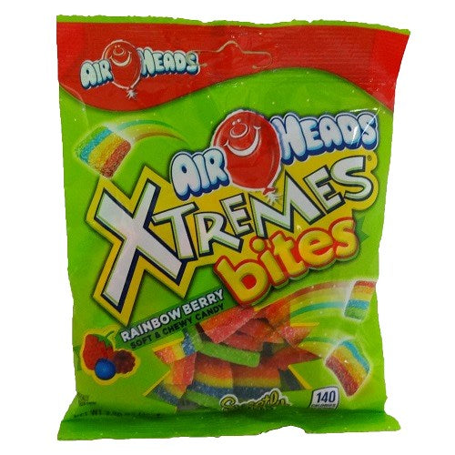 airheads xtremes bites 3.8oz peg bag -- 12 per case