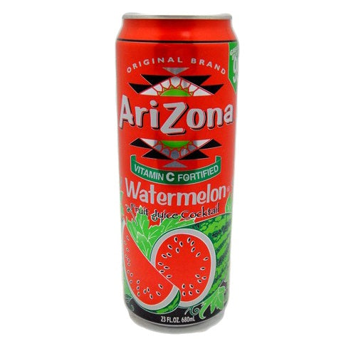 arizona 22oz can watermelon crv -- 24 per case