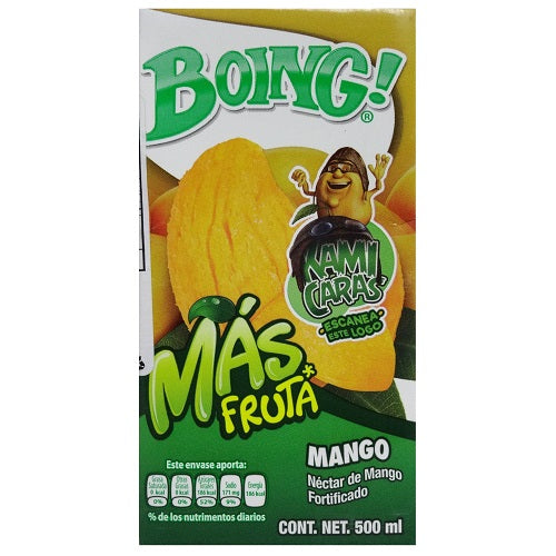 boing tetra pack 500ml mango -- 24 per case