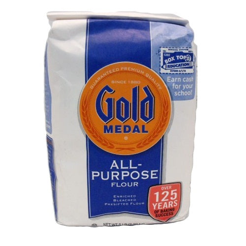 gold medal flour 5 lbs all purpose -- 8 per case