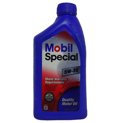 mobil super motor oil 5w-20 1qt -- 6 per case