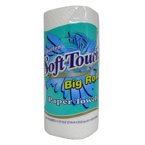 soft touch paper towel 1pk 100 2- ply -- 24 per case