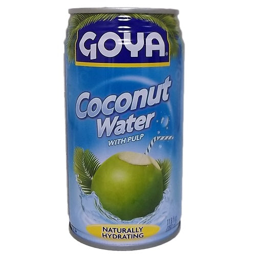 goya coconut water w- pulp 17.6oz -- 24 per case