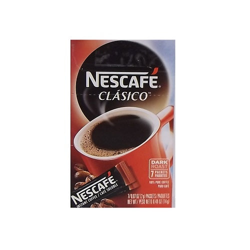 nescafe clasico sticks 7pk dark roast -- 12 per case