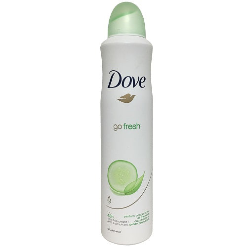 dove anti- persp 250ml cucumber- grn tea -- 12 per case