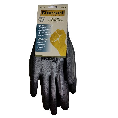 diesel gloves lg tactile sensitivity -- 12 per box