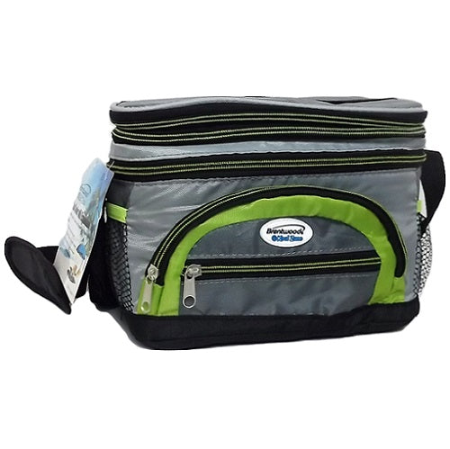 cooler bag 6 can w- expandable top -- 12 per case