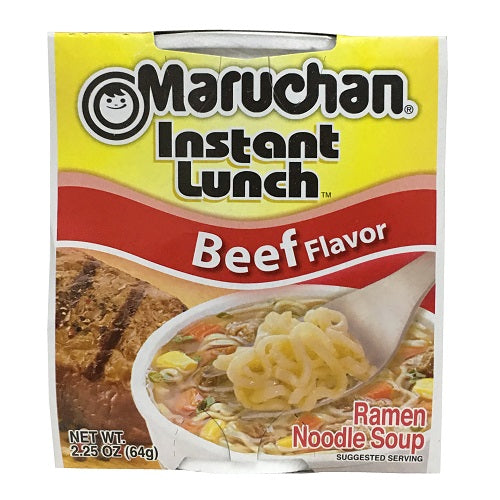 maruchan cup beef 2.25oz -- 12 per case