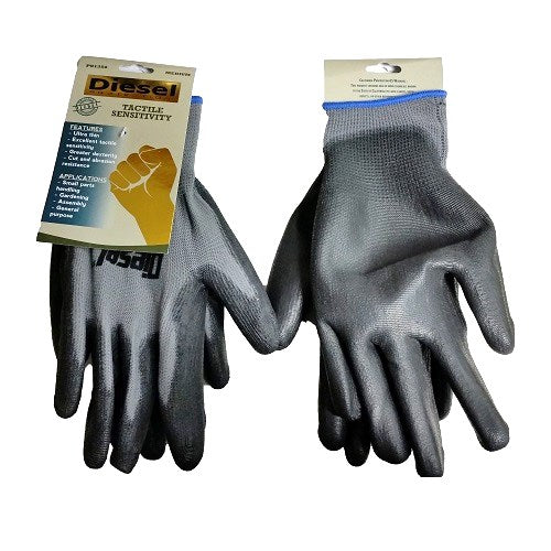 diesel gloves md tactile sensitivity -- 12 per box