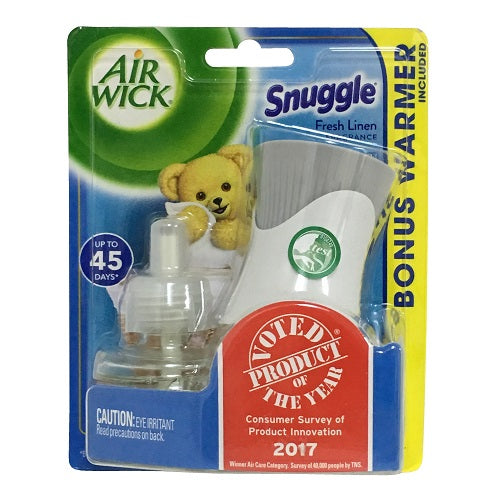 airwick plug in refill snuggle fresh l -- 6 per case