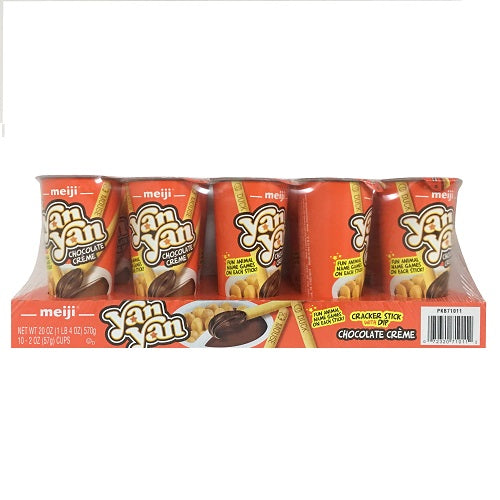 yan yan choco creme w- cracker stick 2 -- 10 per box