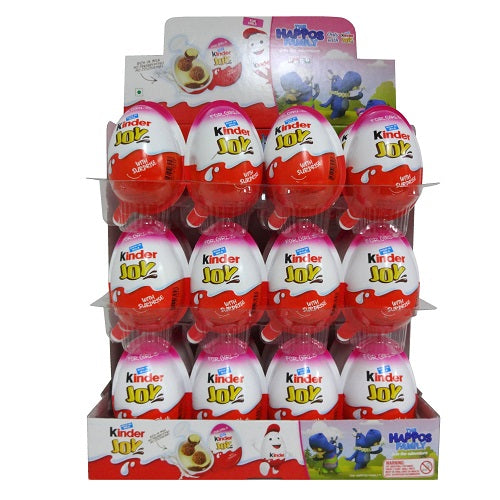 kinder joy for girls snack w- toy -- 24 per box