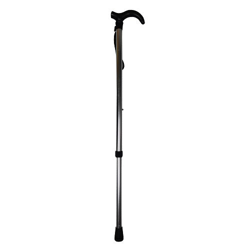 walking stick 3ft silver metal -- 24 per box