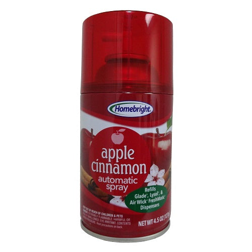 h.b automatic spray apple cinnamon 4.5oz -- 12 per case