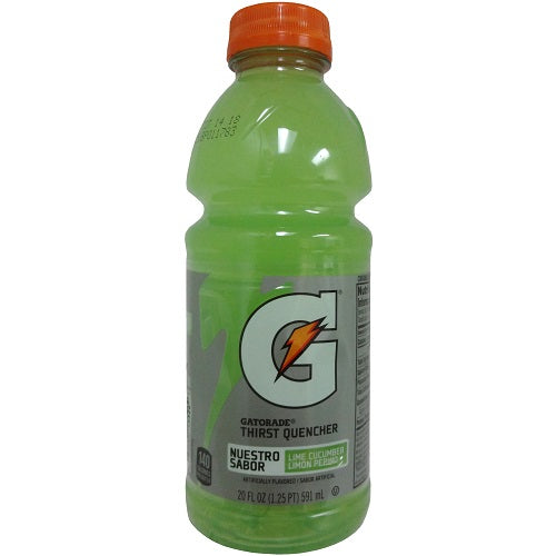 gatorade g 20oz lime- cucumber -- 24 per case