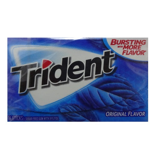 trident gum 14ct originial flvr -- 15 per box