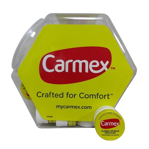 carmex lip blam 0.25oz orgnl tin in jar -- 36 per box