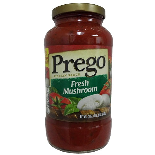 prego italian sauce 24oz fresh mushroom -- 12 per case