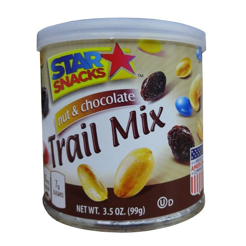 s.s trail mix 3.5oz nuts candy -- 24 per case