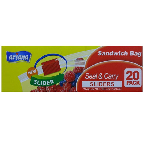 blue star sandwich bag easy sliders 20ct -- 24 per case