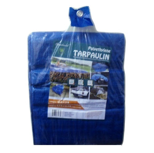 utility tarp 10 x 12ft blue -- 15 per case