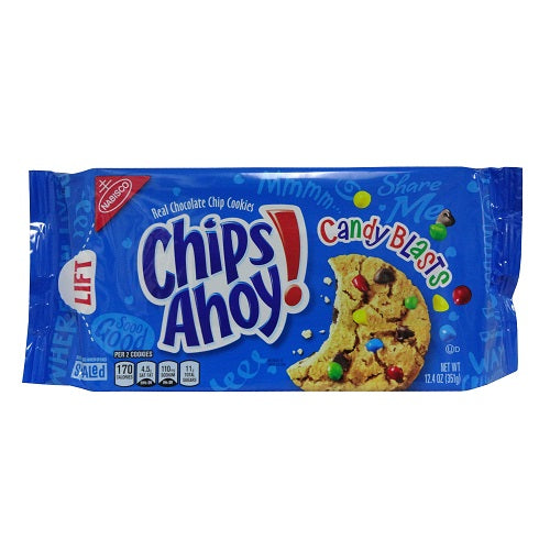 nabisco chips ahoy candy blast 12.4oz -- 12 per case