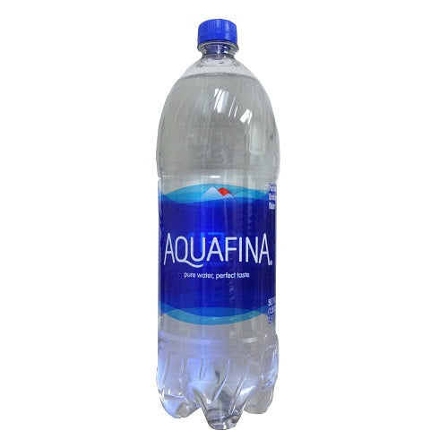 aquafina water 1.5 ltrs -- 12 per case