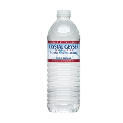 crystal geyser water 24pk 16.9oz -- 1 per case