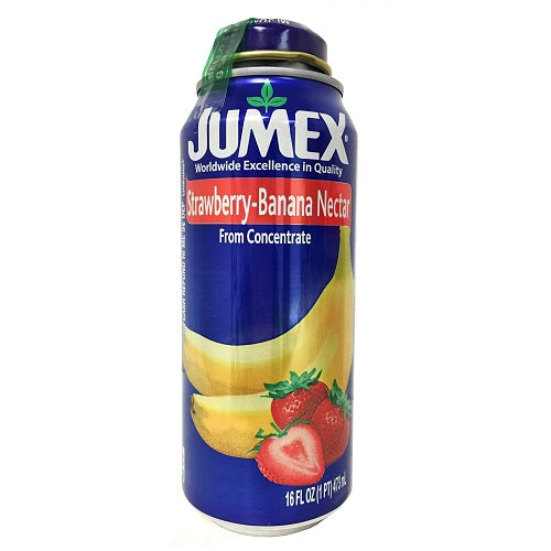 jumex lata botella strw- banana 15.5oz -- 12 per case