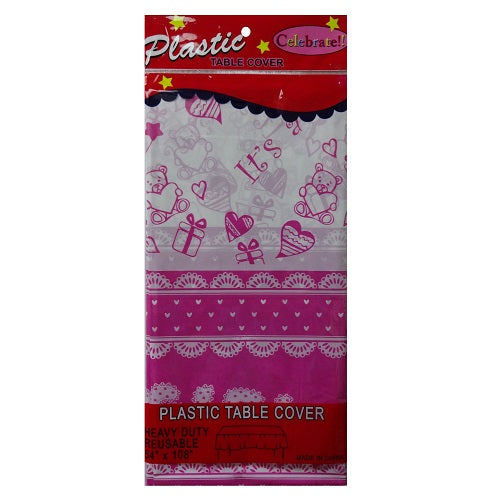 table cover 54 x 108in its a girl -- 12 per box