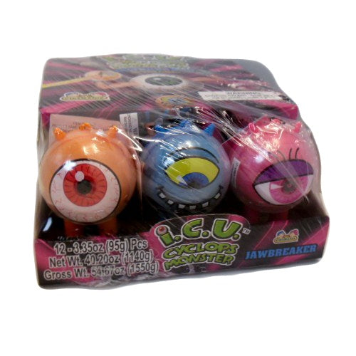 kidsmania i.c.u jawbreakers asst -- 12 per box