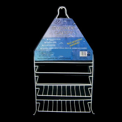 shower caddy white -- 24 per box