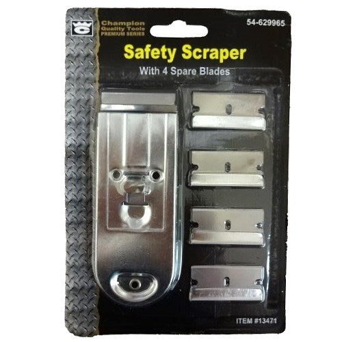 tool mart safety scrapers w-5 blades -- 24 per case