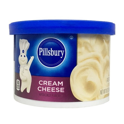 pillsbury frosting 10oz cream cheese -- 8 per case