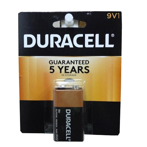 duracell 9 volt 1pk -- 12 per box