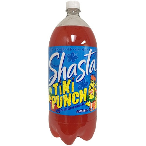 shasta soda 2 ltrs tiki punch -- 6 per case