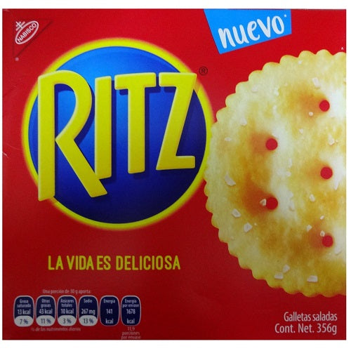 nabisco ritz crackers 356g -- 12 per case