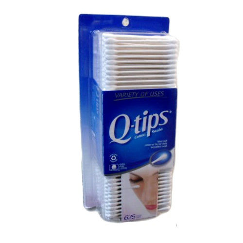 q- tips cotton swabs 625ct -- 24 per case