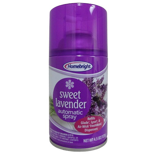 h.b automatic spray sweet lavender 4.5oz -- 12 per case