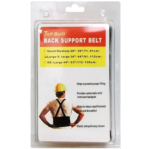 tuff built support belt lg to x- lg -- 12 per box