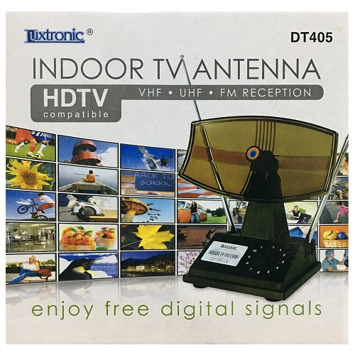 indoor tv antenna vhf uhf fm reception -- 5 per box