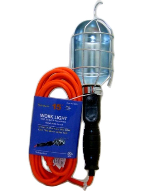 work light 15ft ul -- 12 per case