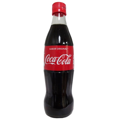 coca cola soda 500ml glass twist cap -- 24 per case