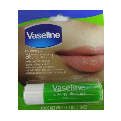 vaseline lip therapy 0.16oz aloe fresh -- 24 per case