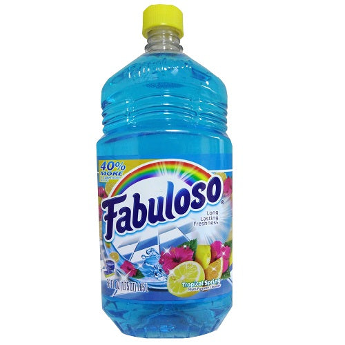 fabuloso cleaner 56oz tropical spring -- 6 per case