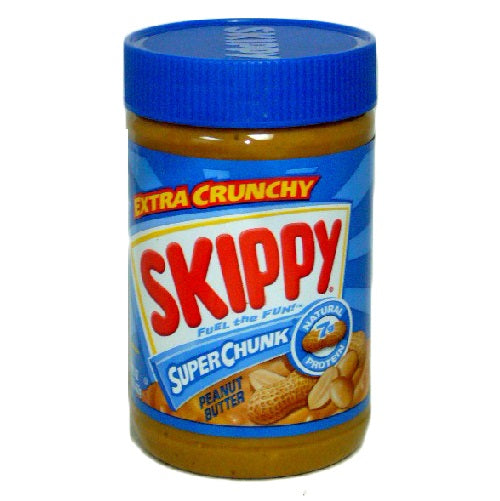 skippy p- nut butter 16.3oz spr chunk -- 12 per case