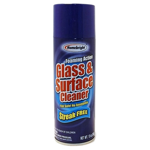 homebright glass surface cleaner 13oz -- 12 per case