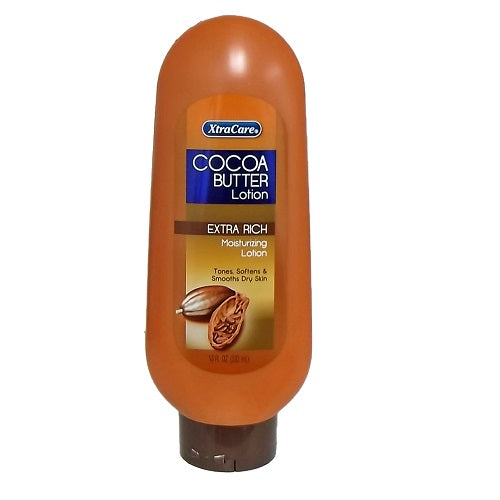 xtra care body lotion cocoa butter 18oz -- 12 per case